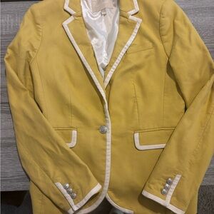 COPY - Banana Republic Mustard Blazer